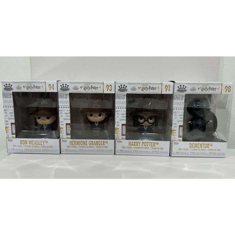 Funko Minis Wizarding World Harry Potter: HARRY POTTER Vinyl Figures BUNDLE